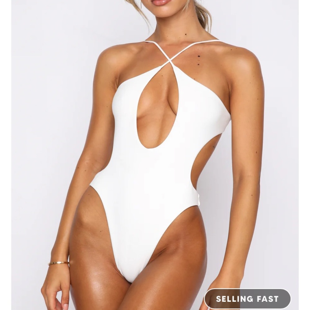 White Fox Columbia One Piece in White